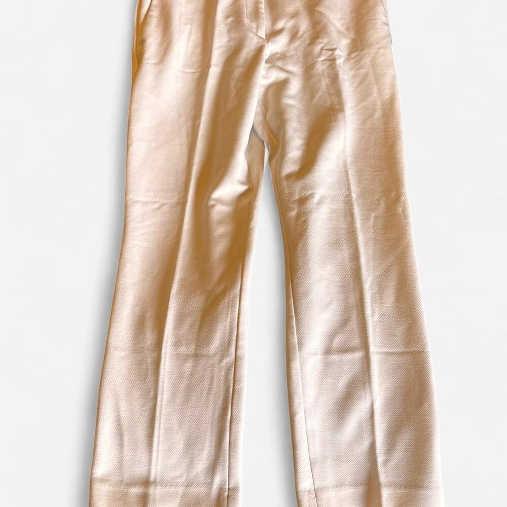Cream Ann Taylor size 6 trousers - Picture 2 of 7